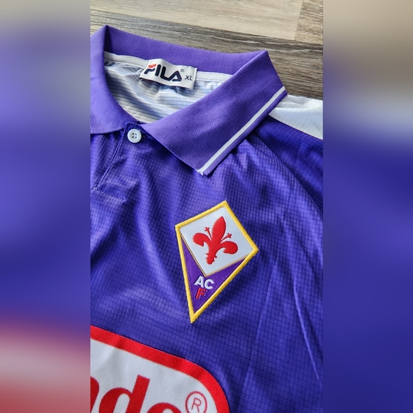 Fiorentina 98-99 Home #9 BATISTUTA Jersey - Picture 7 of 7